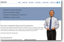 Screenshot of Boston Area Mediation.com website