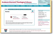 Screenshot of the website's search funtion